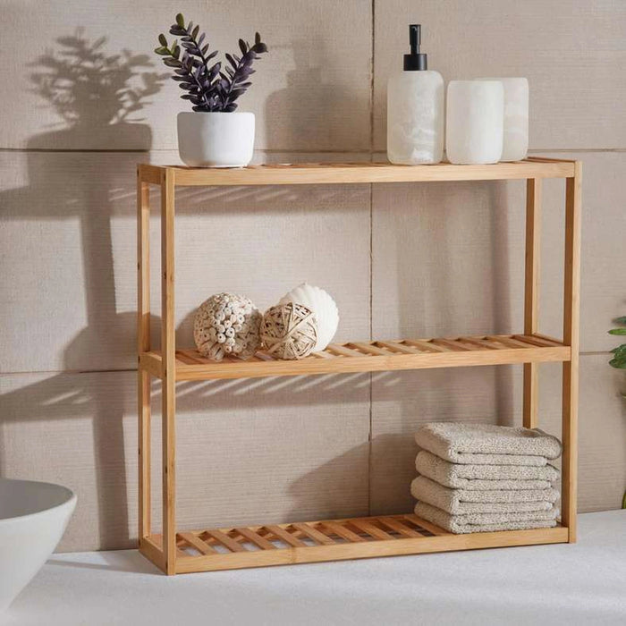 Kohls 3 Tiers Bamboo Rack - Natural Pan Home