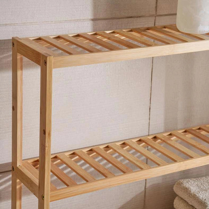Kohls 3 Tiers Bamboo Rack - Natural Pan Home
