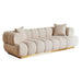 Kome 3 Seater Sofa- Beige Pan Home