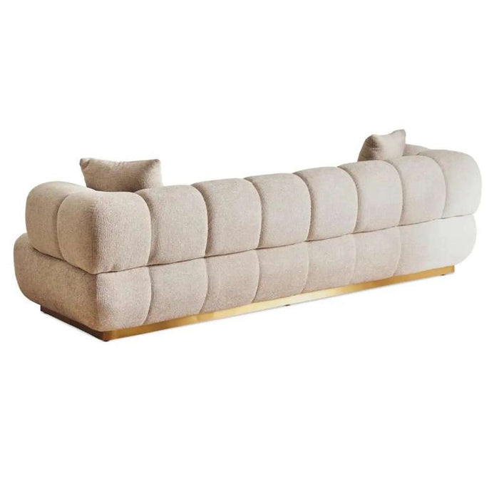Kome 3 Seater Sofa- Beige Pan Home