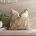 Kos Emboroidered Down Alternative Filled Cushion 50X50Cm - Beige Pan Home
