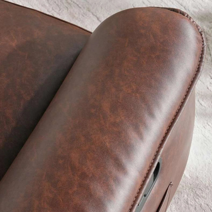 Kosco Single Seater Recliner Sofa - Brown