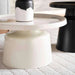 Koto Set Of 2 Coffee Table Black & White Pan Home