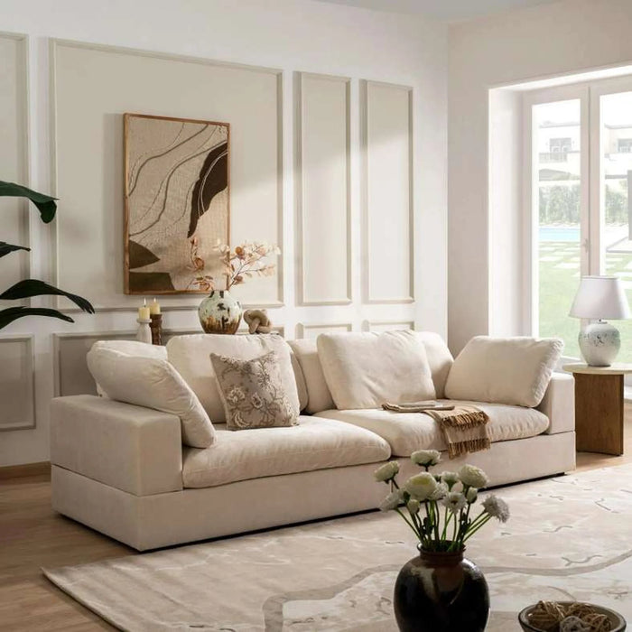 Kramen 4 Seater Sofa- Beige