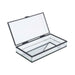 Kristel Glass Storage Box 20X10X3Cm - Transparent Pan Home