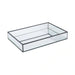 Kristel Glass Tray 39X27.5X6Cm - Transparent Pan Home