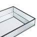 Kristel Glass Tray 39X27.5X6Cm - Transparent Pan Home