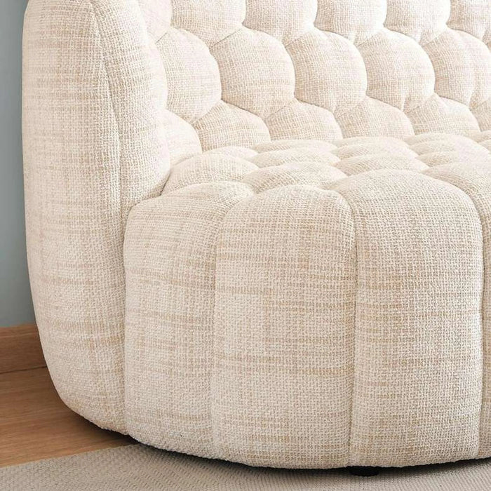 Krom 4 Seater Sofa - White