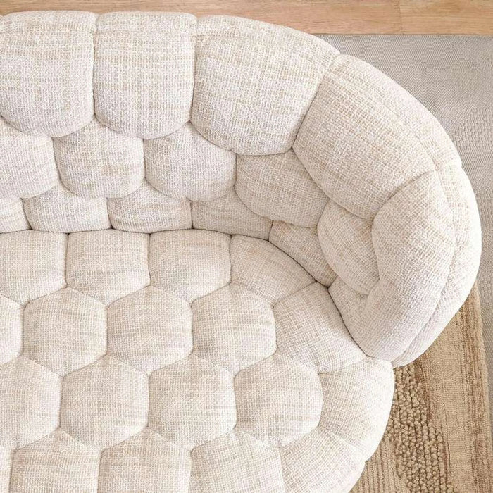 Krom 4 Seater Sofa - White