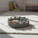 Kyoto Petal Tray 30X8Cm -Grey/Blue Pan Home