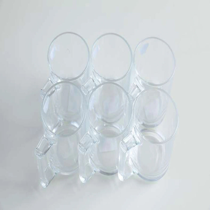 La Bonne-Heure Set Of 6 Mug 250Ml - Clear Pan Home