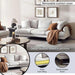 Lagolas 3 Seater Sofa - Beige Pan Home