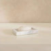 Laila Marble Soap Dish 15.25X8.90Cm - White Pan Home