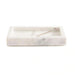 Laila Marble Soap Dish 15.25X8.90Cm - White Pan Home