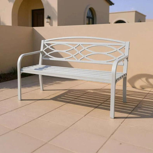 Lana Outdoor Bench - Offwhite Pan Home