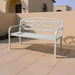 Lana Outdoor Bench - Offwhite Pan Home