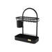 Langly 2-Tier Shower Caddy - Black Pan Home