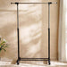 Lanie Extendable Cloth Rack 90-155X75X97-170Cm - Silver Pan Home