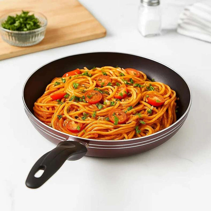 Laren S/2 Non Stick Fry Pan Black Pan Home