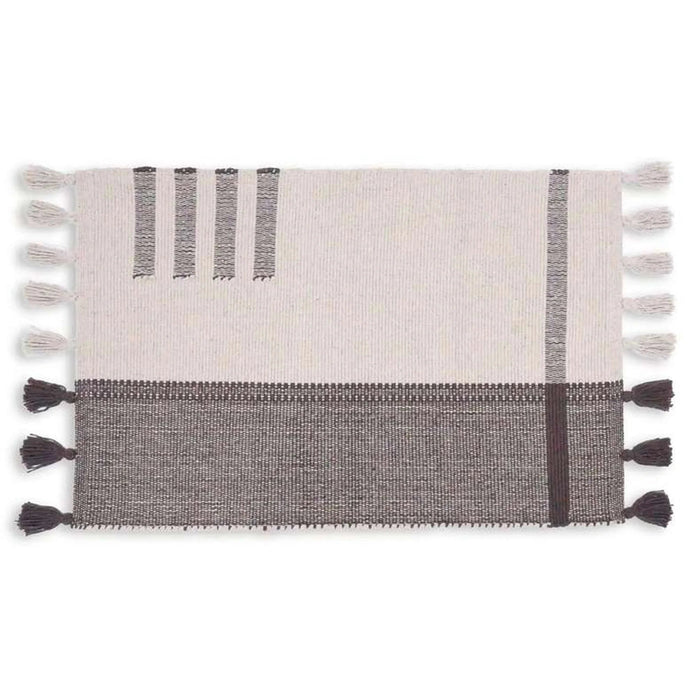 Larisa Cotton Dhurrie 60X90Cm - Choco Pan Home