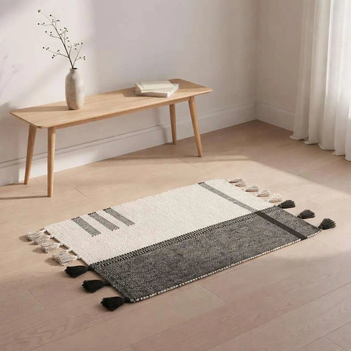 Larisa Cotton Dhurrie 60X90Cm - Olive Green Pan Home