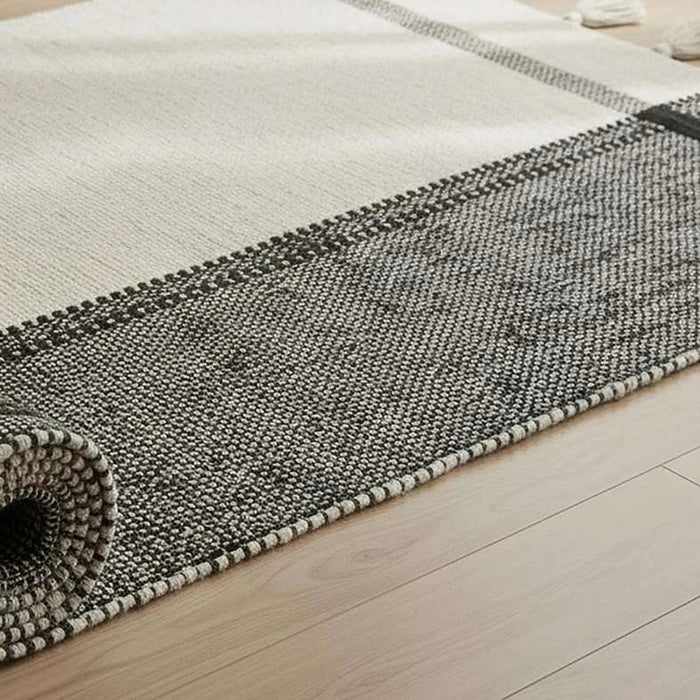 Larisa Cotton Dhurrie 60X90Cm - Olive Green Pan Home