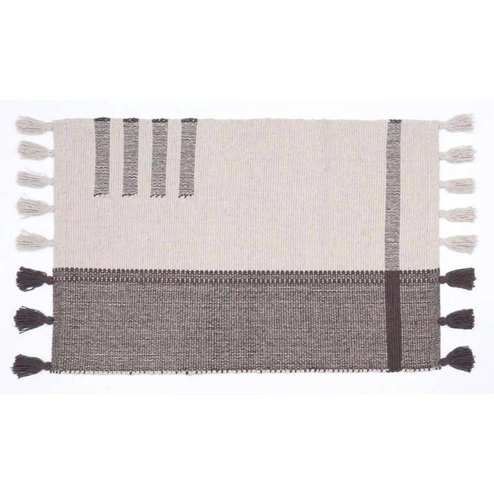 Larisa Cotton Dhurrie 90X150Cm - Choco Pan Home