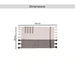 Larisa Cotton Dhurrie 90X150Cm - Choco Pan Home