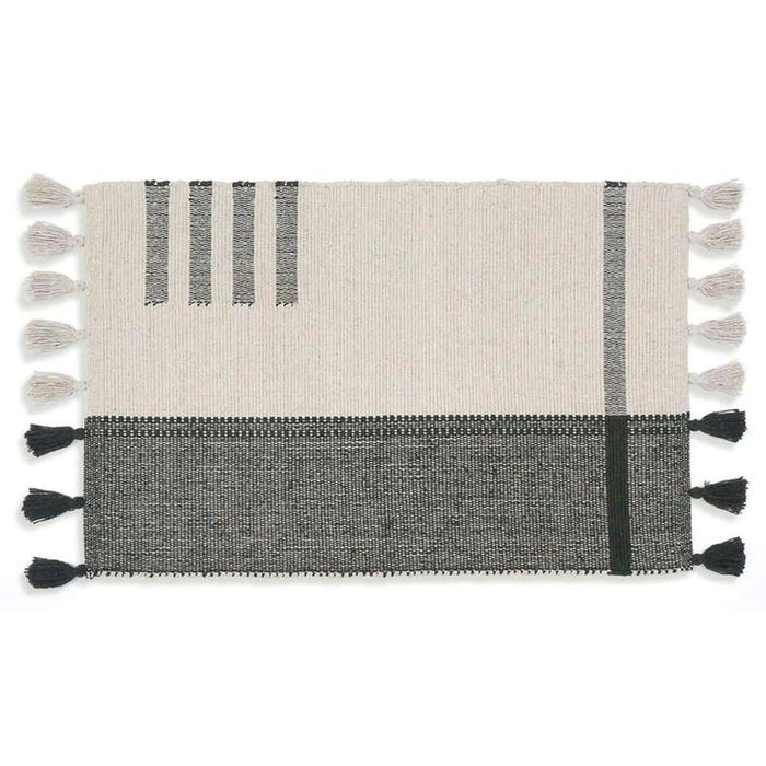Larisa Cotton Dhurrie 90X150Cm - Olive Green Pan Home