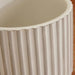 Laura Terracotta Planter With Stand 14X14X12Cm - White Pan Home