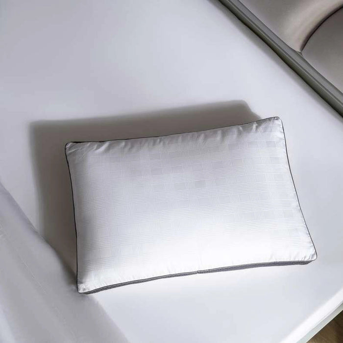 Laurel Cotton Dobby Pillow +5Cm - White Pan Home
