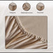 Lave King Fitted Sheet 180X200+33cm - Linen Pan Home