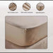 Lave King Fitted Sheet 180X200+33cm - Linen Pan Home