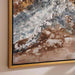 Lavish Framed Canvas Art 100X100Cm - Blue Pan Home