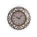 Layla Wall Clock Dia 41Cm - Gold Pan Home