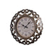 Layla Wall Clock Dia 41Cm - Gold Pan Home