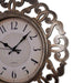 Layla Wall Clock Dia 41Cm - Gold Pan Home
