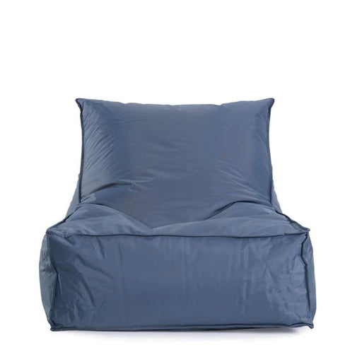 Lazio Indoor/Outdoor Chair Bean Bag Large - Grey Pan Home