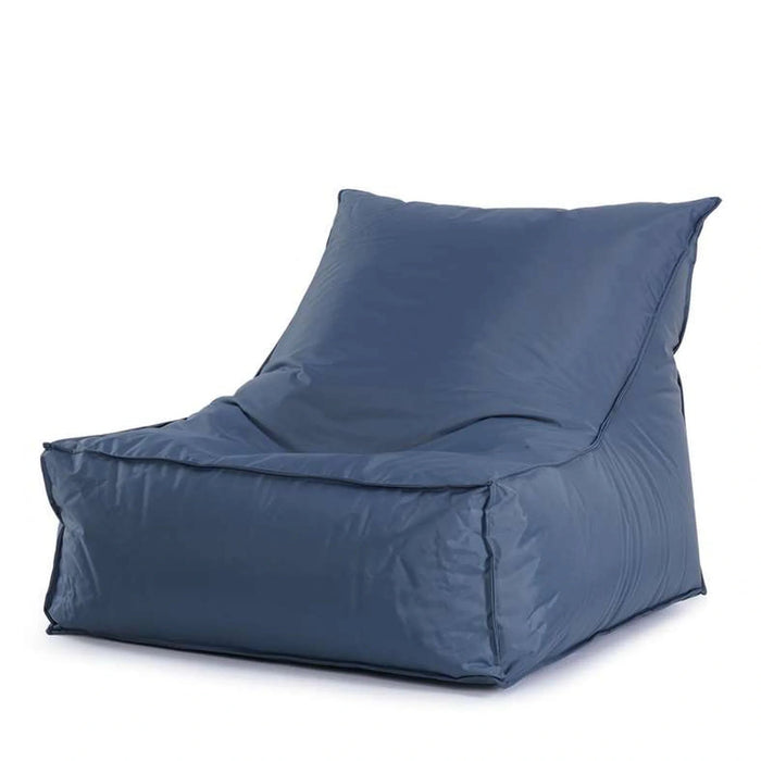 Lazio Indoor/Outdoor Chair Bean Bag Large - Grey Pan Home