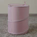 Lazlo Laundry Hamper Pink Pan Home