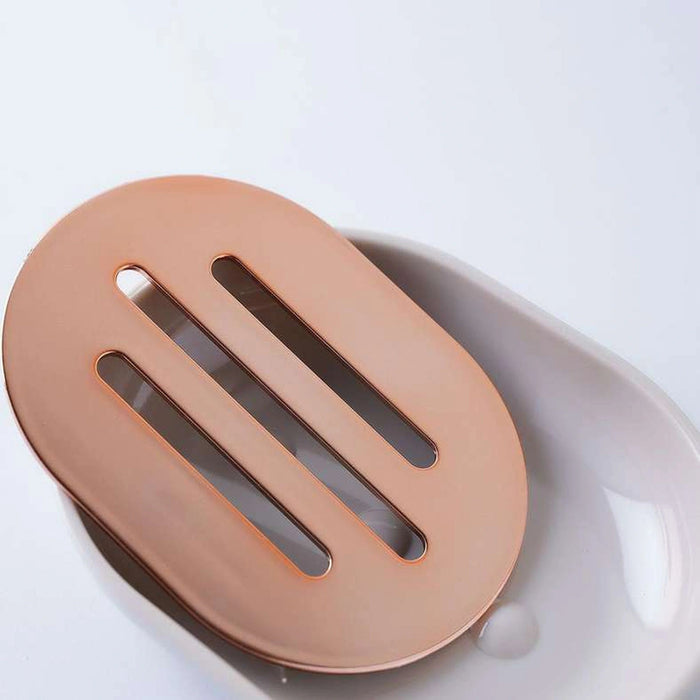 Lazlo Soap Dish Beige Pan Home