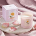 Le Jardin Secret Eternal Blooming Rose Scented Jar Candle 400Gm - Pink - 45Hrs Pan Home