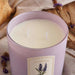 Le Jardin Secret Provence Lavender Scented Jar Candle 400Gm - Purple - 45Hrs Pan Home