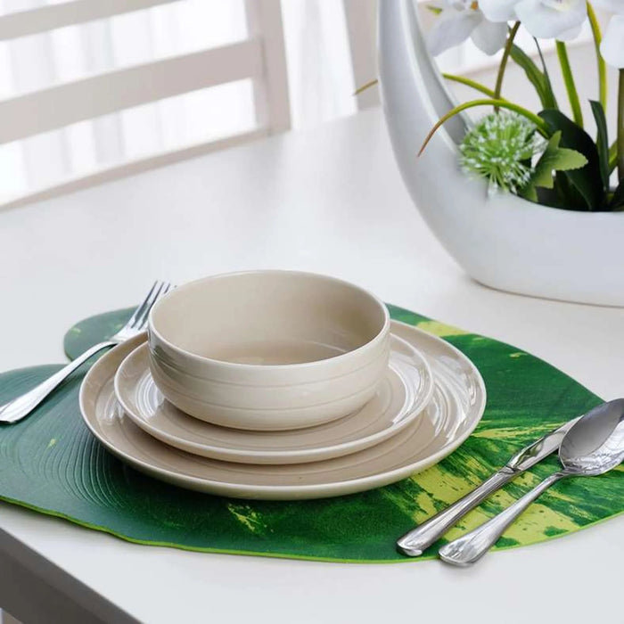 Leaf Placemat Green 50X38Cm