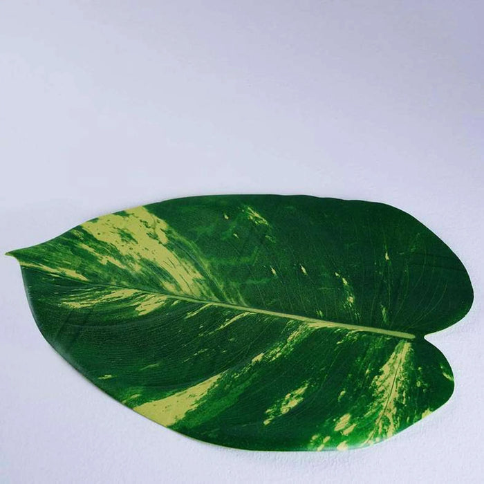 Leaf Placemat Green 50X38Cm