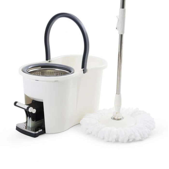 Lecce Spin Mop 47X26X123Cm - White