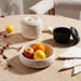 Legna Ribbed Canister 750Ml - White Pan Home