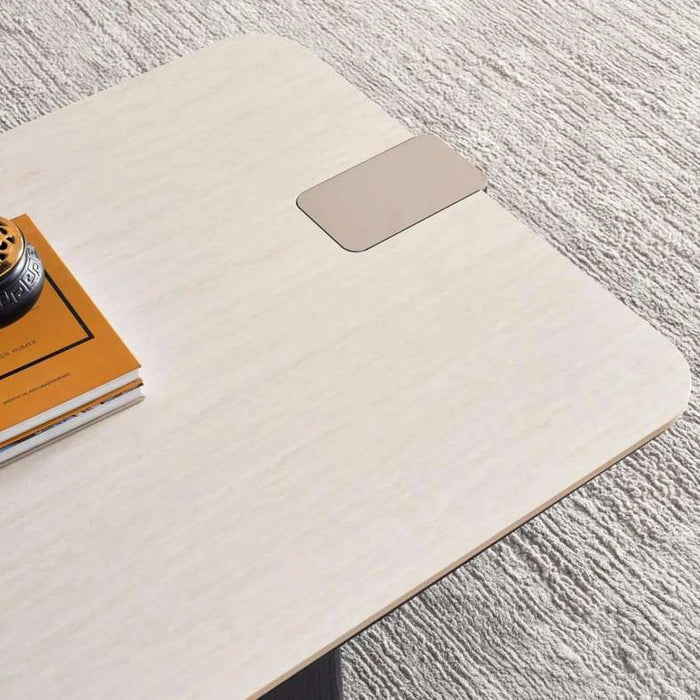 Lema Coffee Table Ceramic- Beige Black