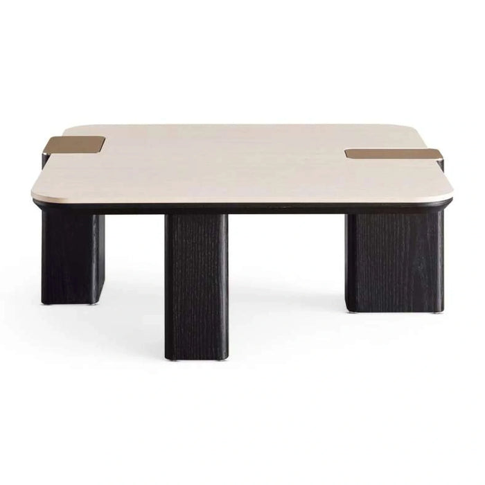 Lema Coffee Table Ceramic- Beige Black