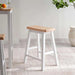 Lenny 1+2 Dining Set With Stool - Natural White Pan Home